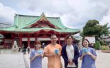 神田明神に開設奉告へ🌸