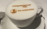 １０周年のお祝いをしました